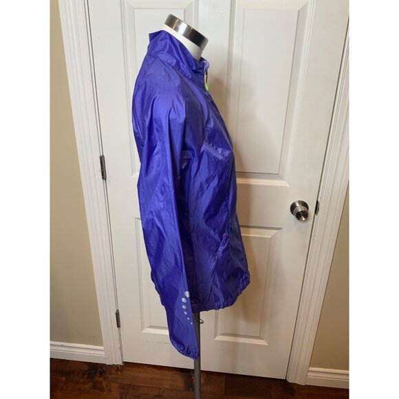 Mountain Hardwear Dark Purple Thin Zip-Up Windbreak Jacket, Size S - Picture 2 of 5